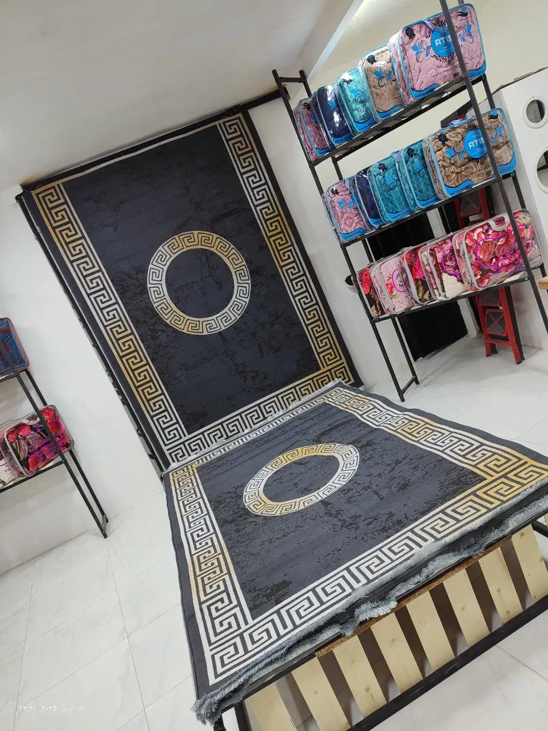 گلیم ۶ متری طرح پتینه مدرن لاو12|گلیم، جاجیم، گبه|مشهد, کشف|دیوار