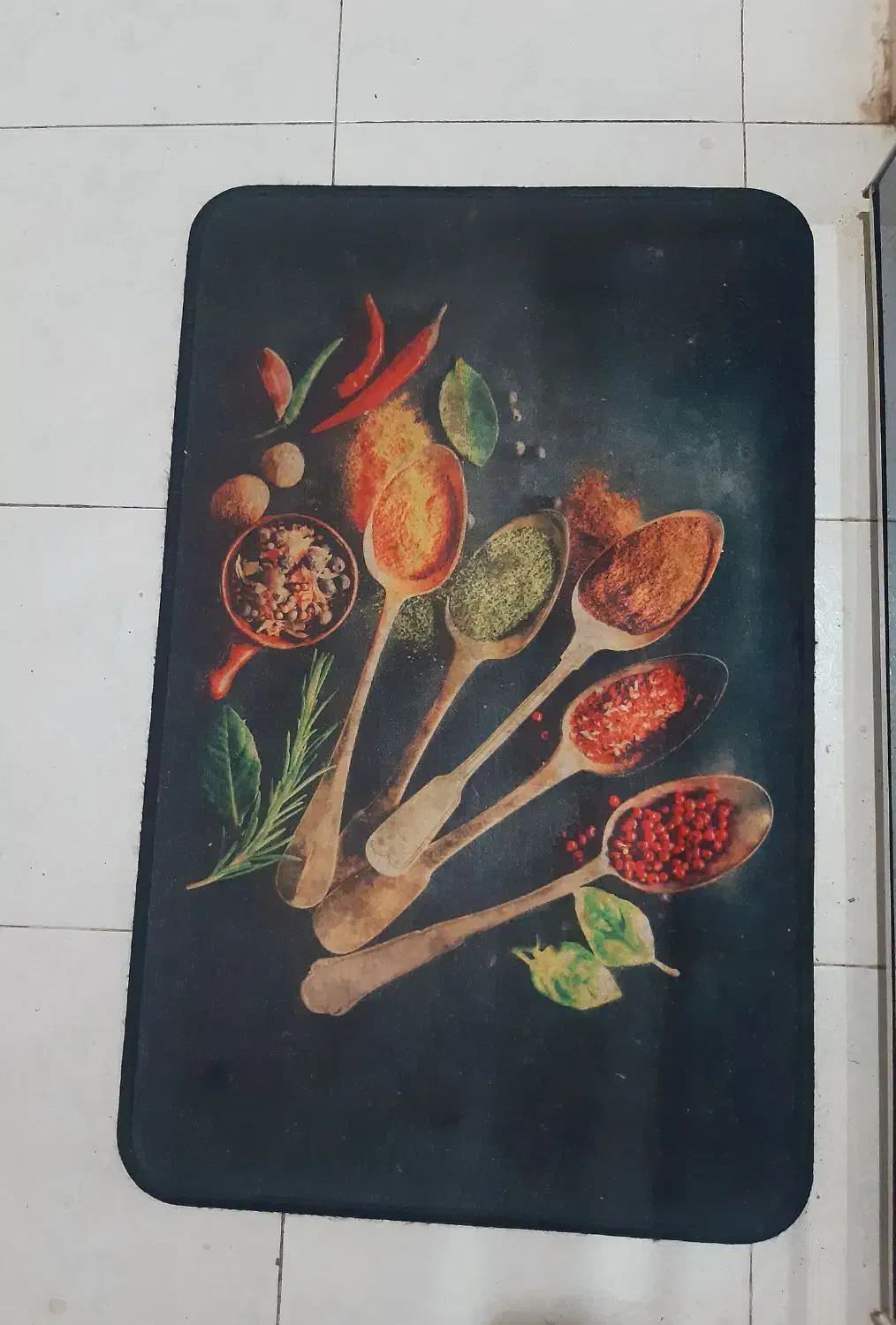 گلیم فرش ابعاد ۱ونیم در۲.پادری طرح ادویه دست دوم|فرش|اهواز, گلستان|دیوار