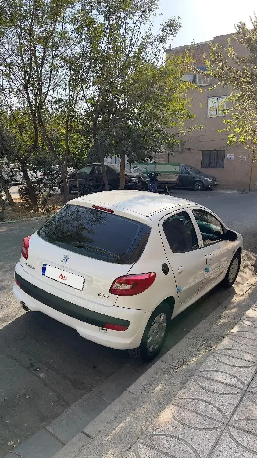 پژو۲۰۶ تیپ ۲ مدل ۹۷ فیس ۲۰۷|خودرو سواری و وانت|تهران, تهرانسر شمالی|دیوار