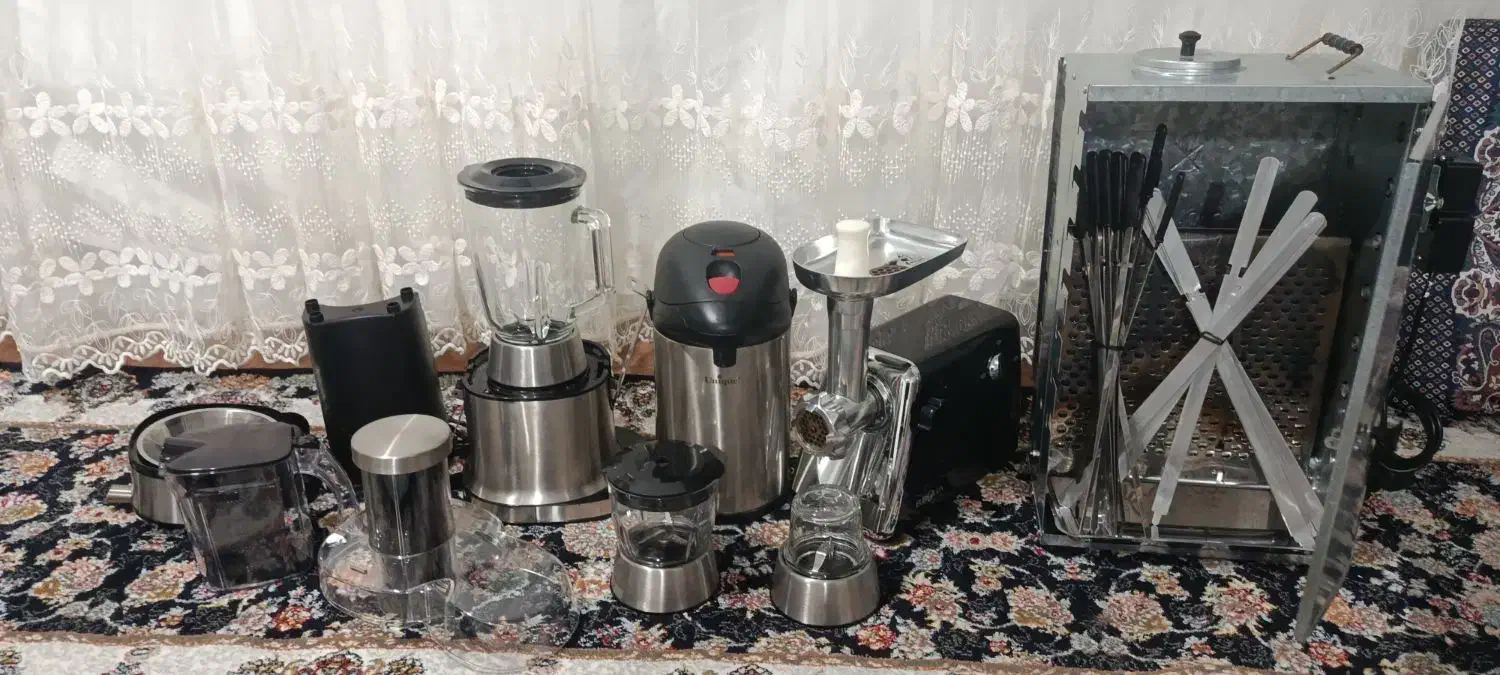 چندکاره آب میوه گیر.خردکن|خردکن، آسیاب، غذاساز|آستانه اشرفیه, |دیوار