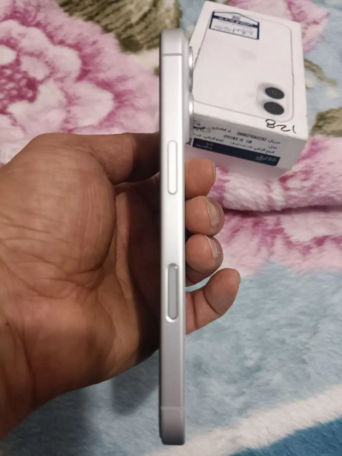 آیفون 16نرمال باطری 100با ریجستری|موبایل|شیراز, کفترک|دیوار