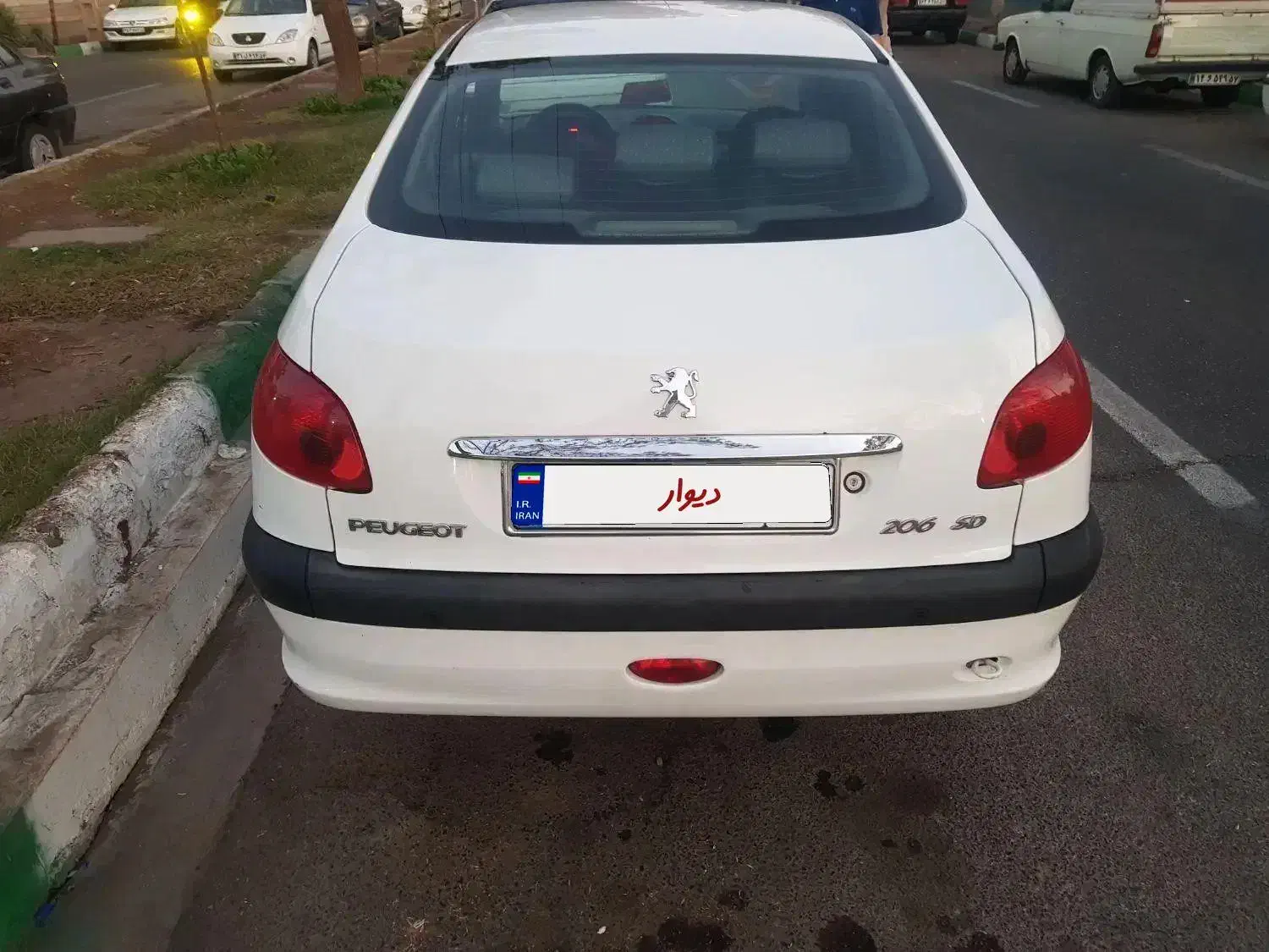 ۲۰۶ اس دی مدل ۹۶|خودرو سواری و وانت|قم, شهرک توانیر|دیوار