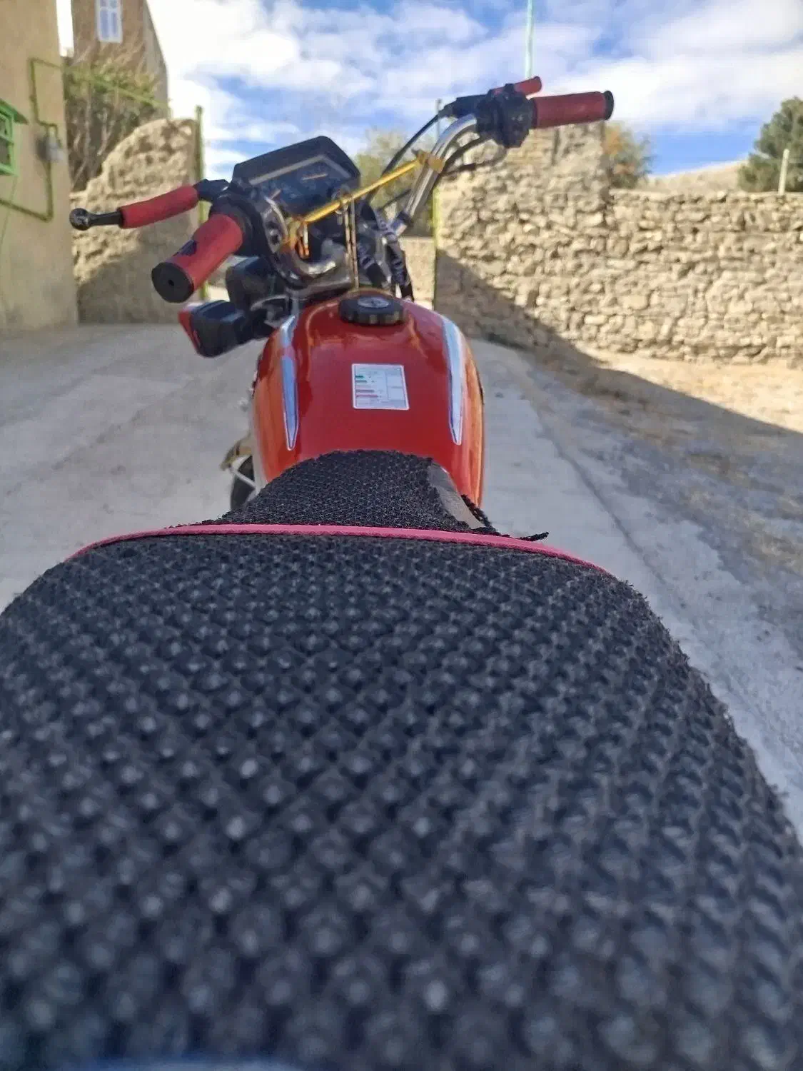 هندا تکتاز 125|موتورسیکلت|آشخانه, |دیوار