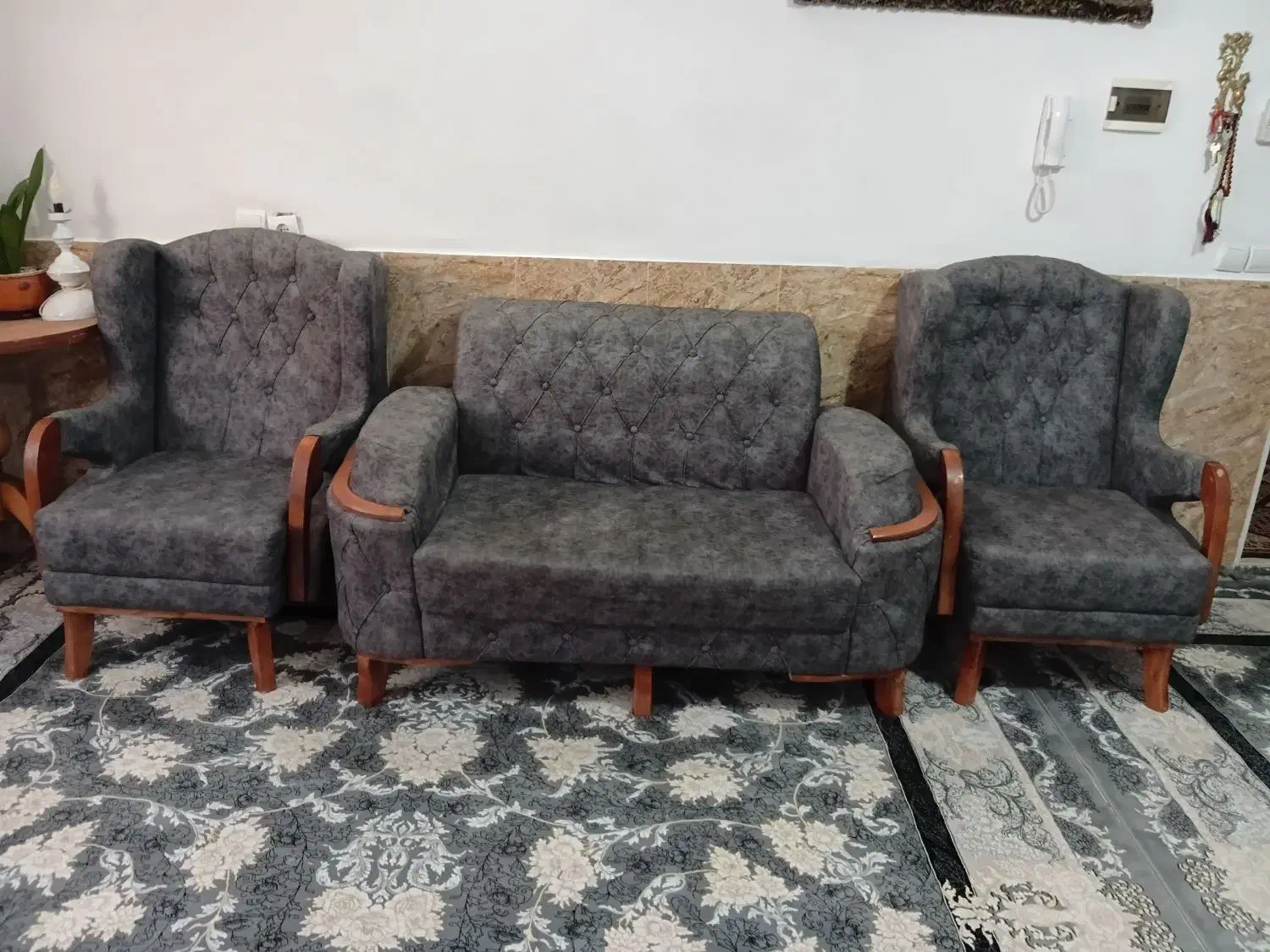 مبل ۷نفره|مبلمان خانگی و میز عسلی|رباط‌کریم, الارد|دیوار