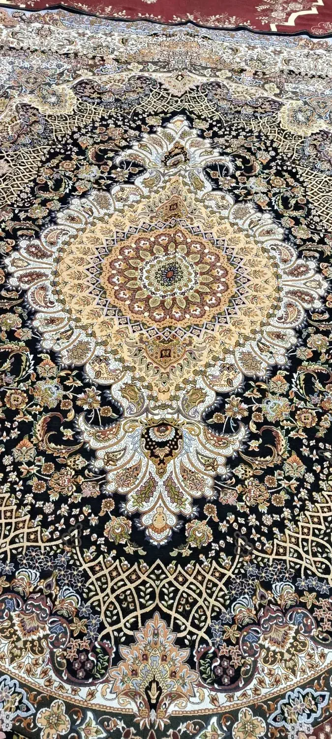 روفرشی نخ ابریشم دور دوز کاوردار|روفرشی|سوسنگرد, |دیوار