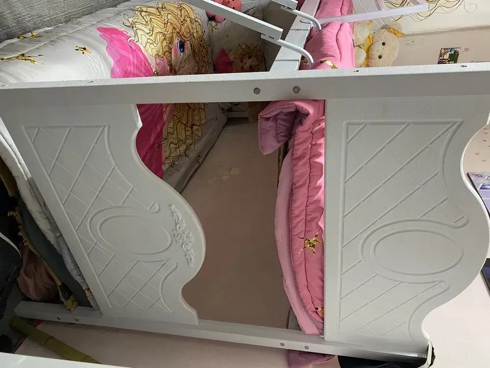 تخت نوجوان 2طبقه|تخت و سرویس خواب|قزوین, |دیوار