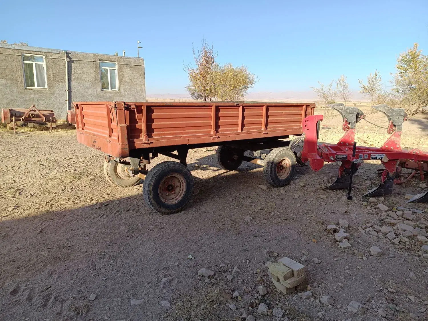 تریلی تراکتور|ماشینآلات صنعتی|قیدار, |دیوار