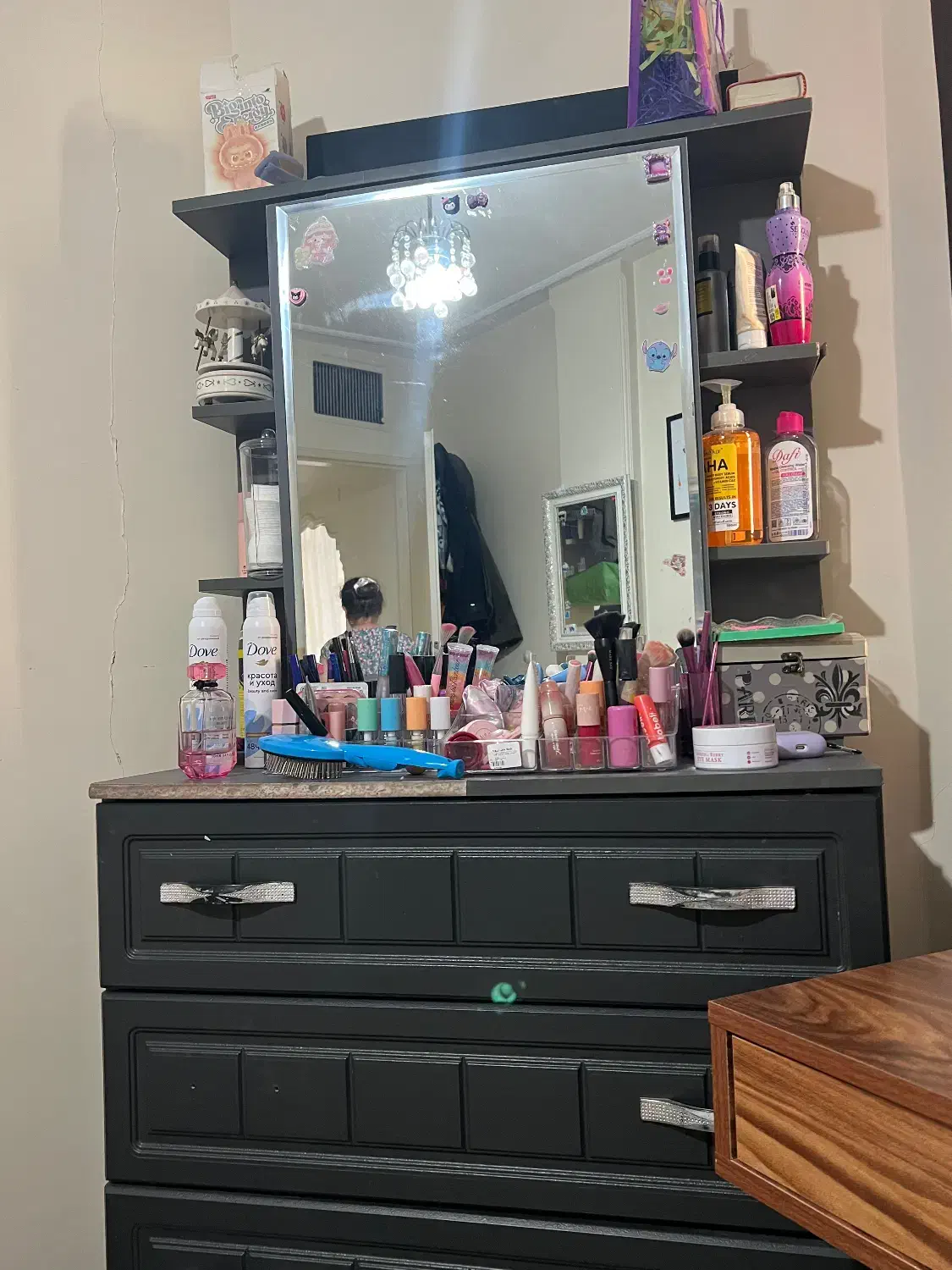 دراور چوبی دوعدد و باکس کمد دار|جاکفشی، کمد، دراور|تهران, شهرک غرب|دیوار