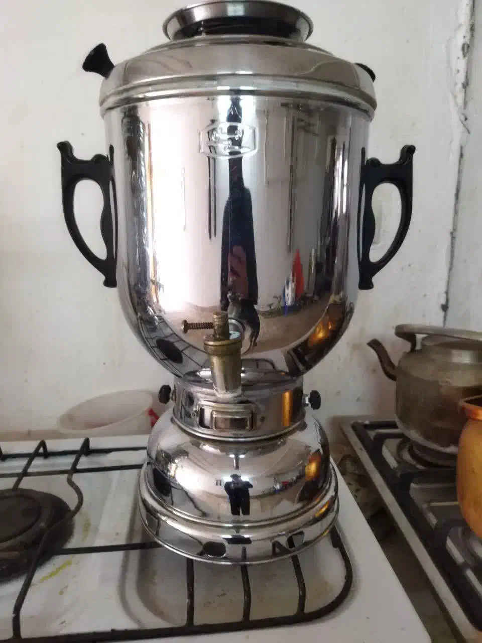 سماور گازی ۸ لیتری|سماور، چایساز، قهوهساز|سلماس, |دیوار