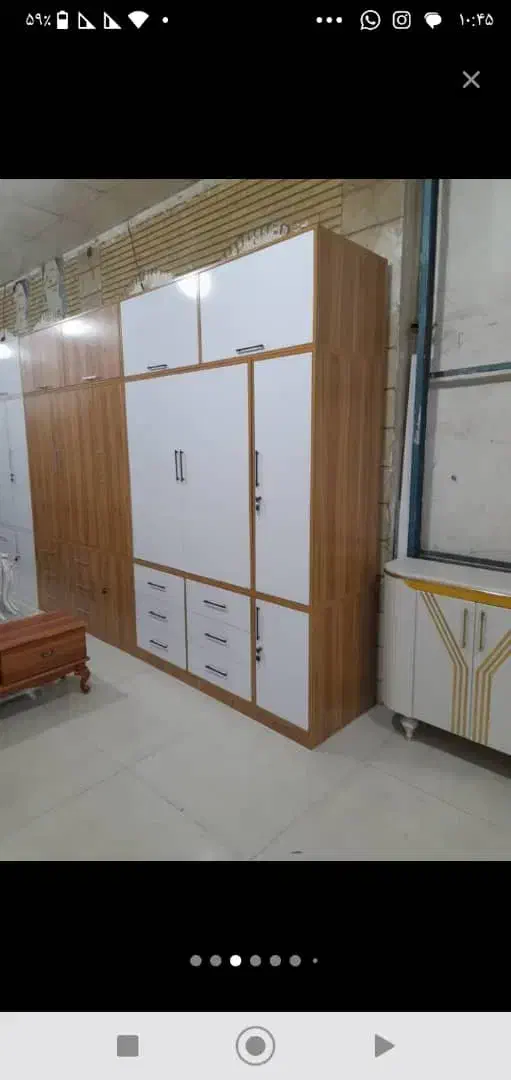 کمد نوژن84485لباس دیواری|جاکفشی، کمد، دراور|تهران, شهرک شریفی|دیوار