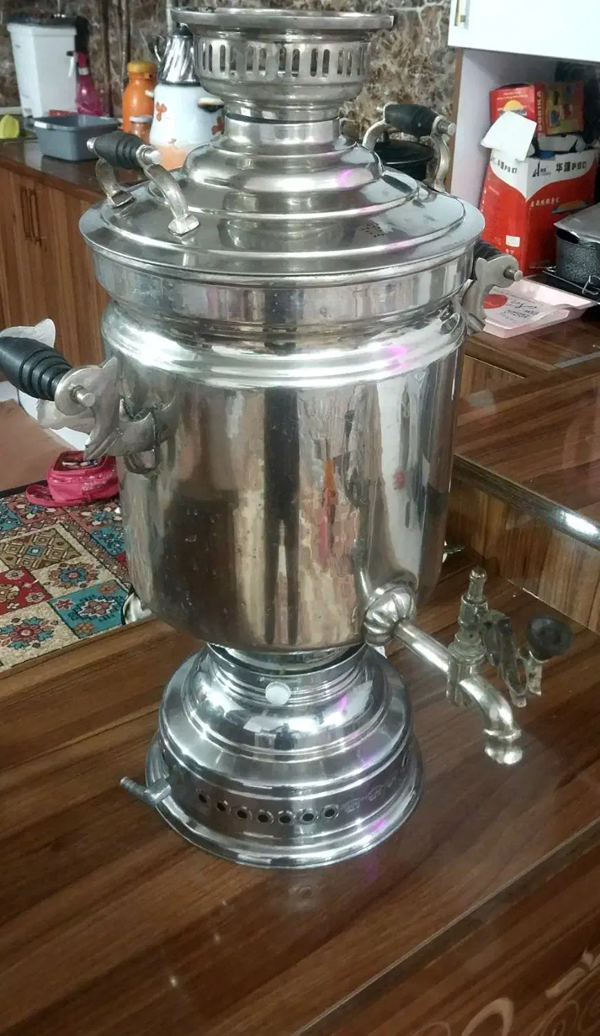 سماور 20 لیتری سنگین وزن برادران سیفی|سماور، چایساز، قهوهساز|اردبیل, |دیوار