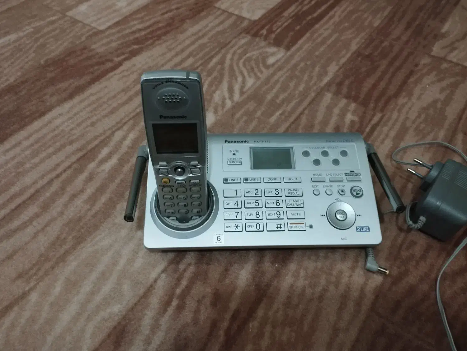 گوشی تلفن بی سیم پاناسونیک|تلفن رومیزی|قم, شاه سید علی|دیوار