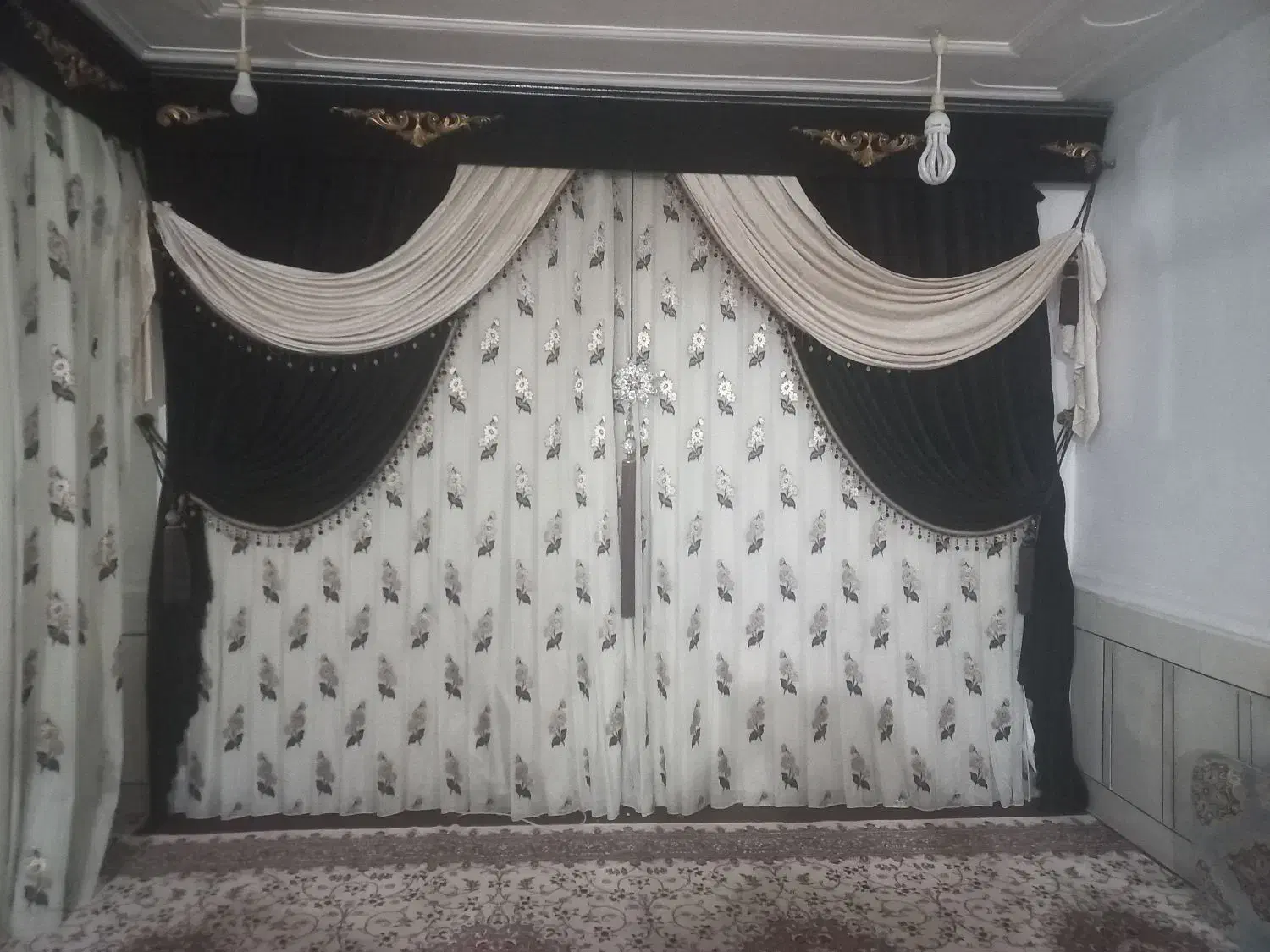 پرده شیک فروش فوری|پرده، رانر، رومیزی|ایذه, |دیوار