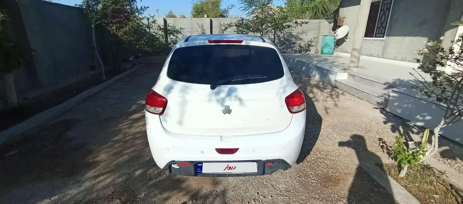 تیبا2 مدل 97 سفید|خودرو سواری و وانت|خمیر, |دیوار