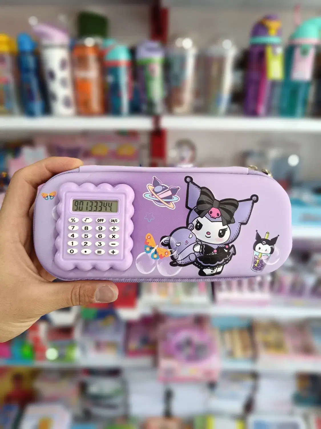 جامدادی نیمه تبلتی ماشین حساب دار کرومی و دوستان|لوازم التحریر|قم, نخودی|دیوار