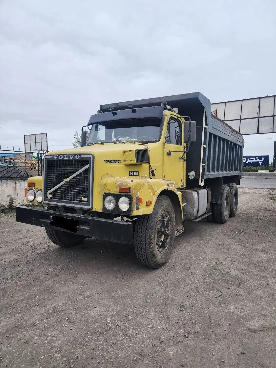 ولوو جفت کمپرسی ۶۲|خودرو سنگین|محمودآباد, |دیوار