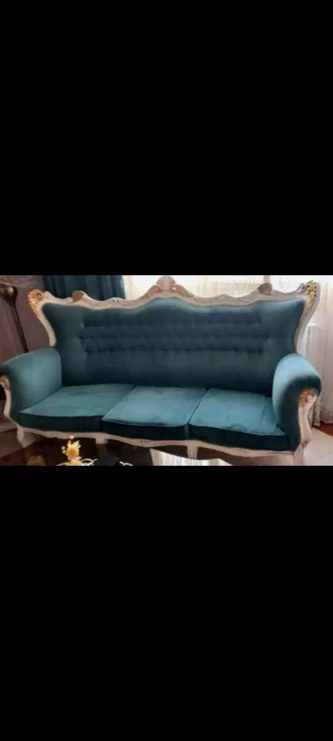 مبلمان استیل کارکرده ۹ نفره|مبلمان خانگی و میز عسلی|کرج, کمال‌شهر|دیوار