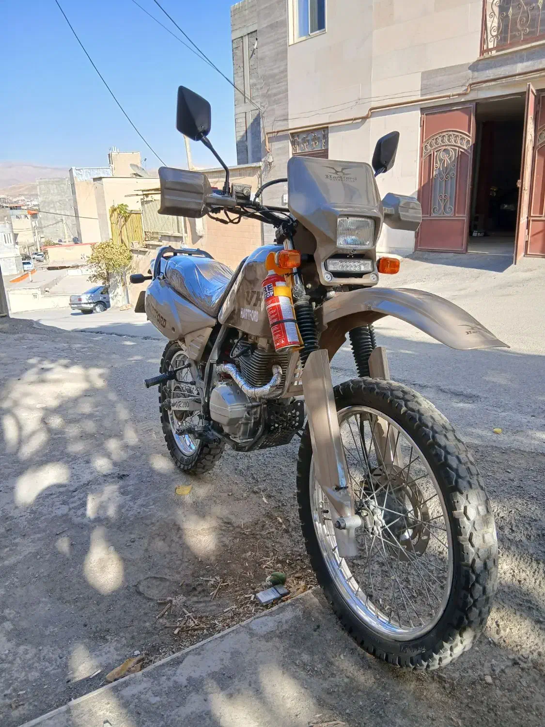 موتور تریل هارتفورد مدارک دار|موتورسیکلت|سنندج, |دیوار