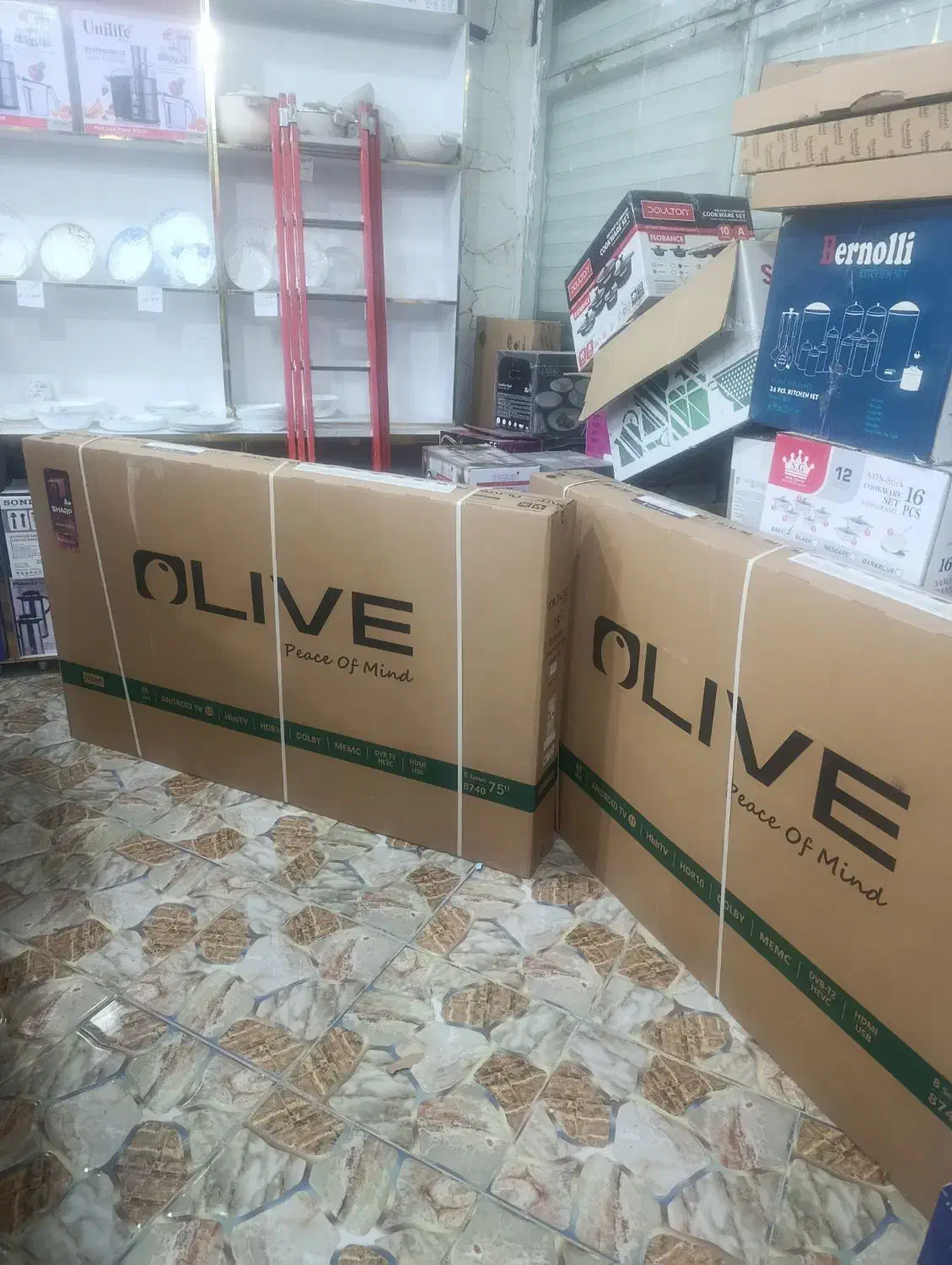 تلویزیون 75اینج|تلویزیون و پروژکتور|خرمآباد, |دیوار