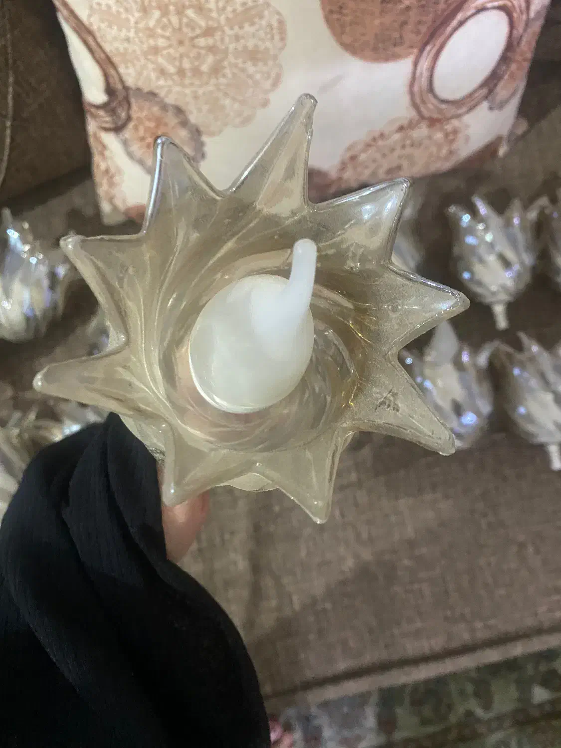 لاله لوستر با لامپ مهتابی آفتابی|لوستر و چراغ آویز|تهران, خلیج فارس|دیوار