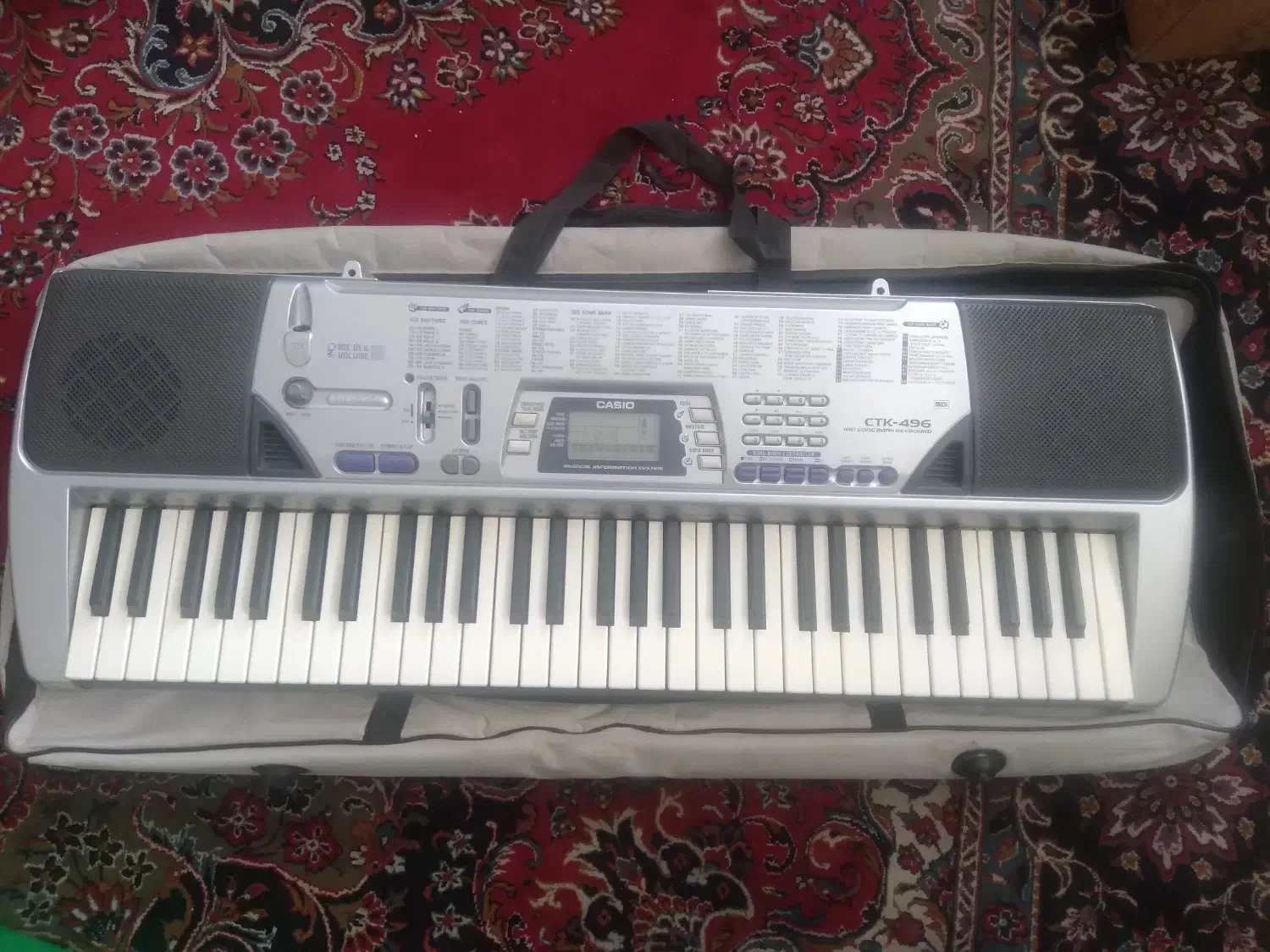 ارگ CTK 496|پیانو، کیبورد، آکاردئون|اصفهان, پروین|دیوار