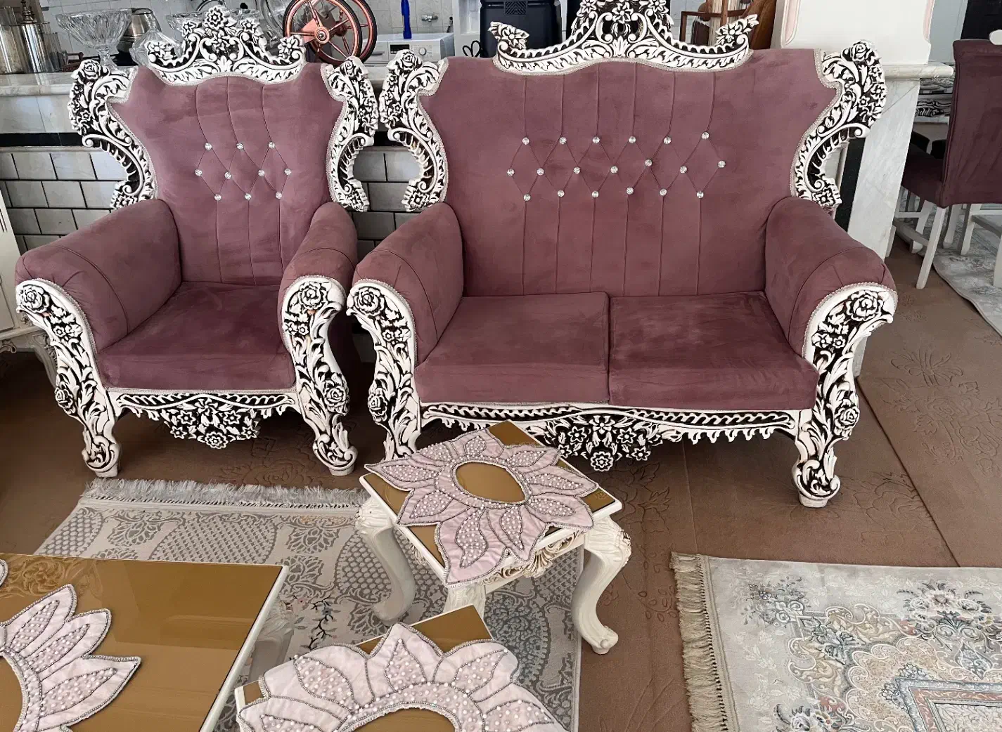 مبل|مبلمان خانگی و میز عسلی|قم, حنیف نژاد|دیوار