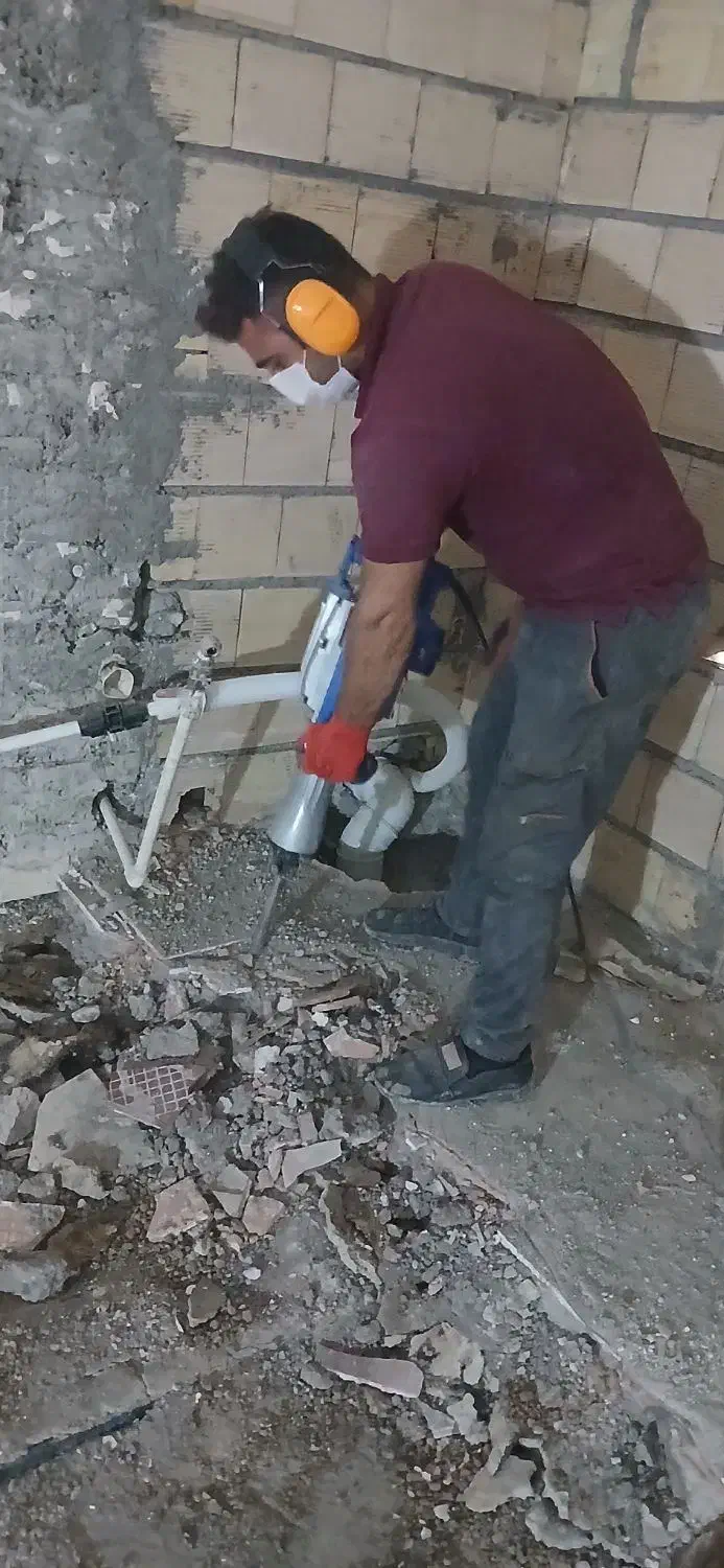 تخریب|خدمات پیشه و مهارت|رشت, سلیمانداراب|دیوار