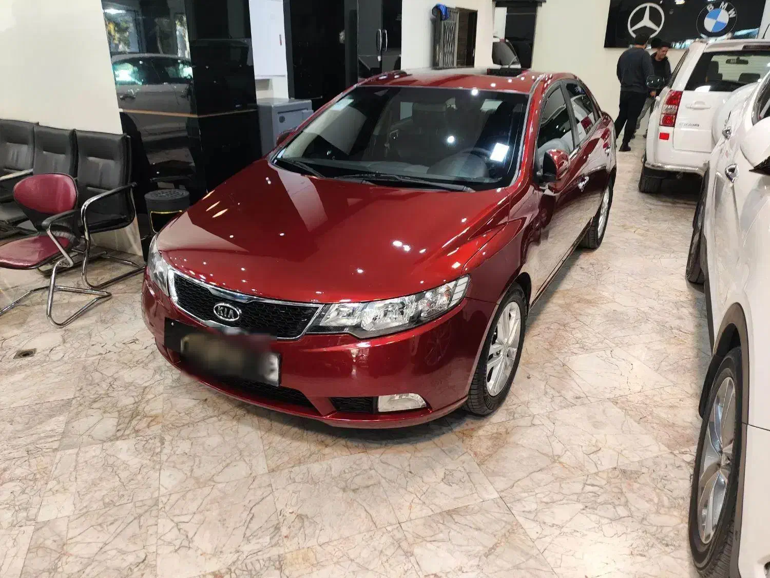 کیا سراتو 2000آپشنال زرشکی،مدل1396|خودرو سواری و وانت|مشهد, امام رضا (ع)|دیوار