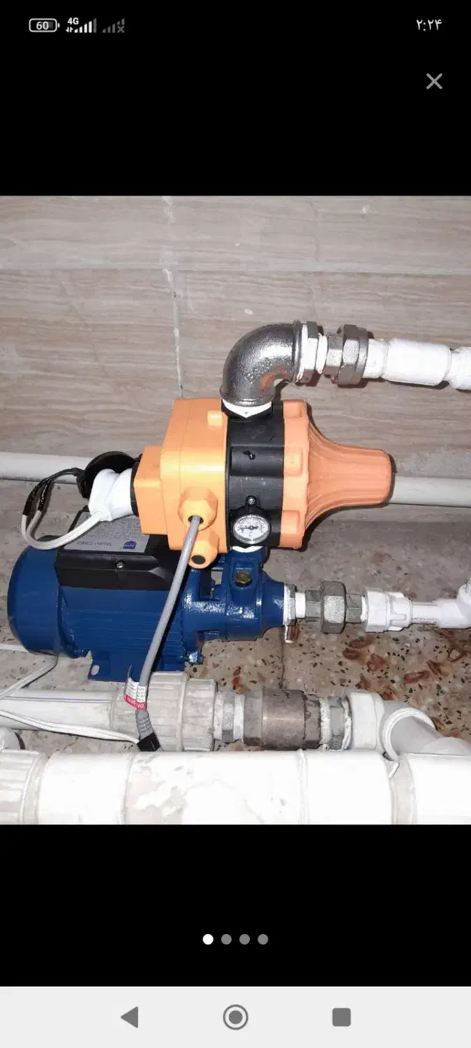 نصب پمپ آب و براکت تلویزیون|خدمات پیشه و مهارت|اندیمشک, |دیوار