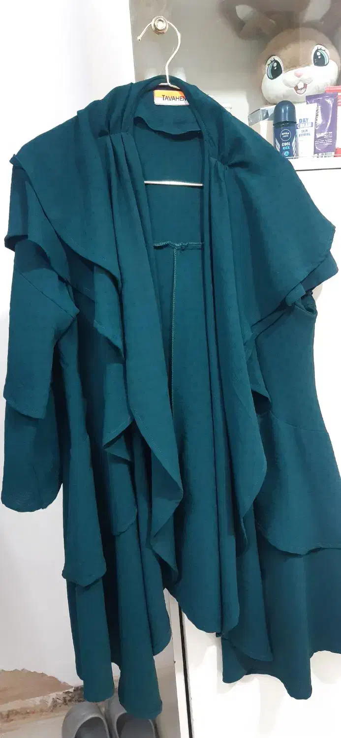 مانتو سبز نو نو فری سایز|لباس|اصفهان, مهدی آباد|دیوار