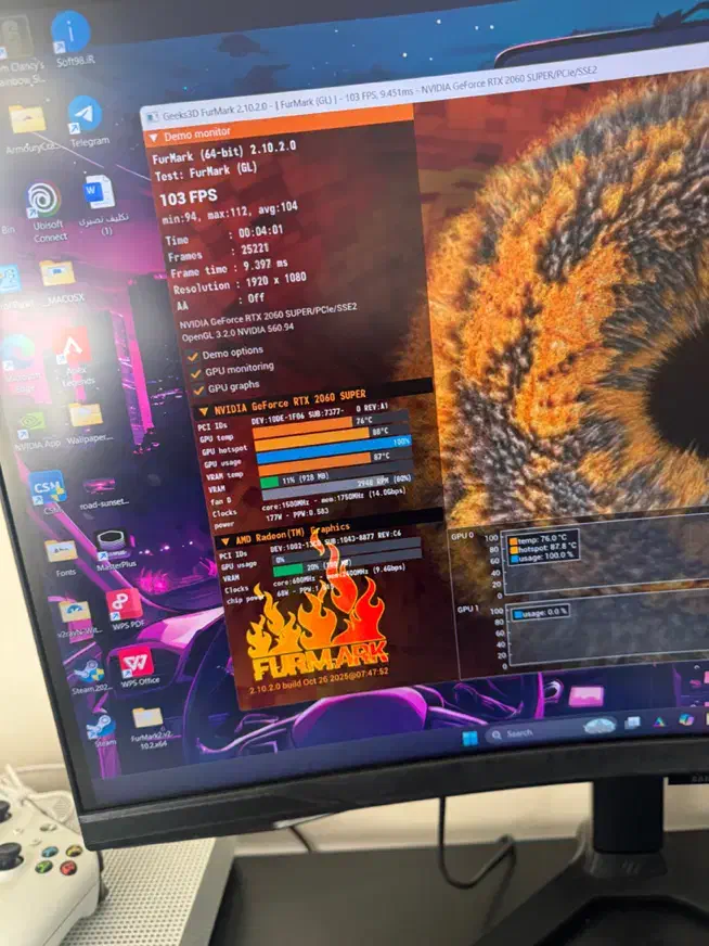 Rtx 2060 super|قطعات و لوازم جانبی رایانه|تهران, نیروی هوایی (پیروزی)|دیوار