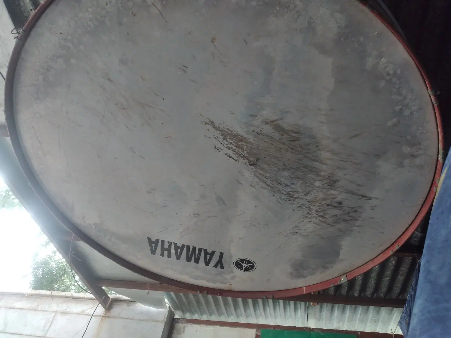 طبل Yamaha اصلی تمام استیل....|درام و پرکاشن|اراک, |دیوار