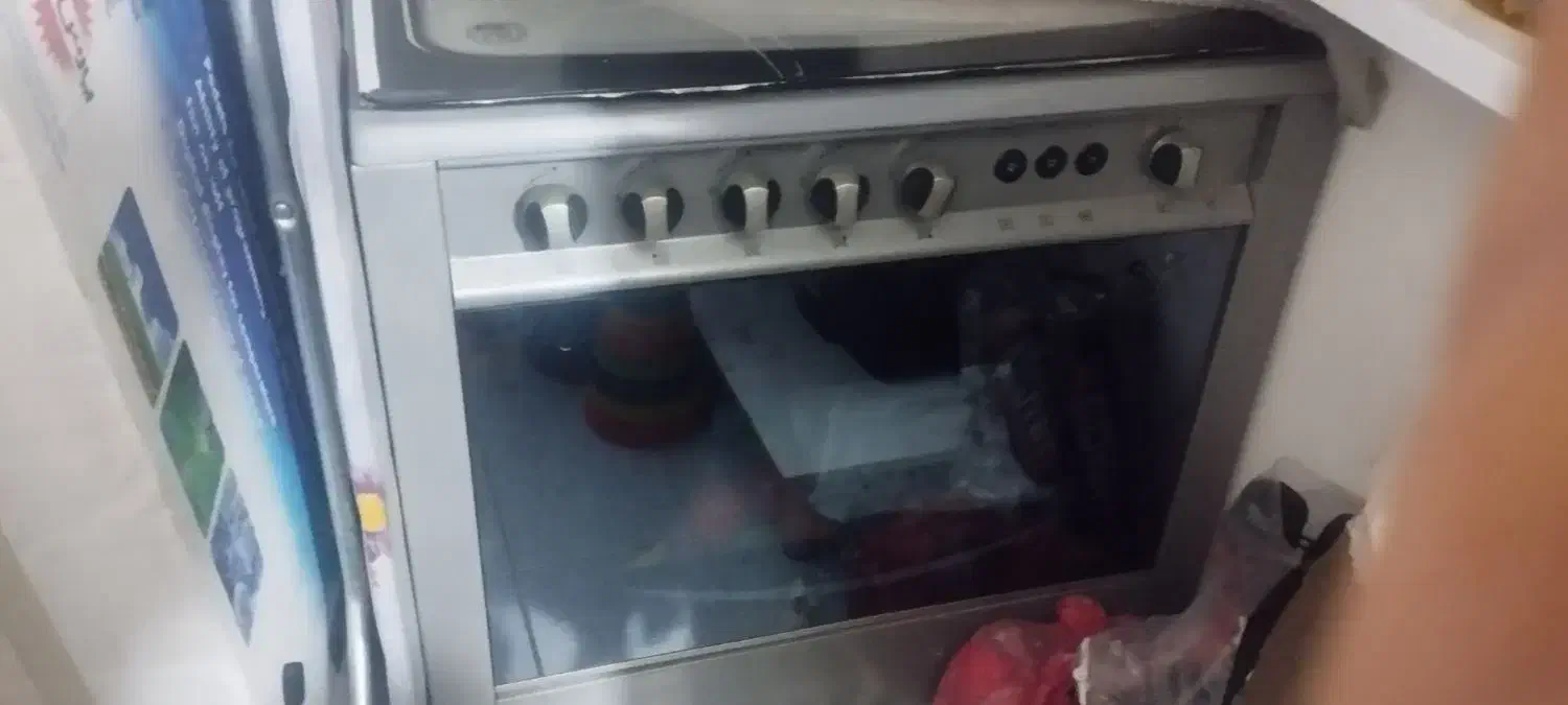 گاز 5شعله جنس خوب|اجاق گاز و لوازم برقی پختوپز|کرج, حصارک پایین|دیوار