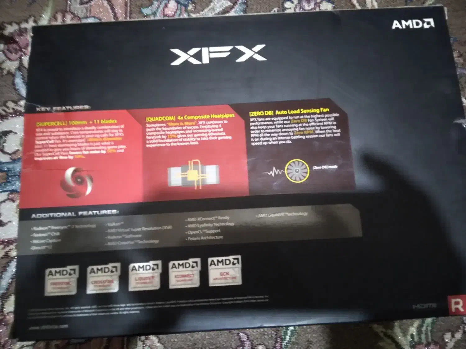 rx580|قطعات و لوازم جانبی رایانه|قزوین, |دیوار