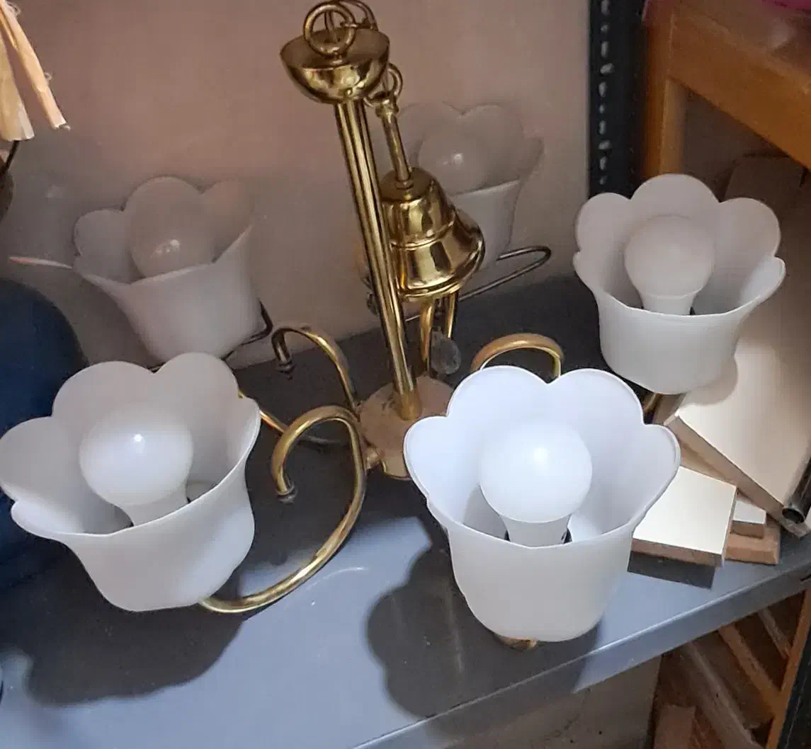 لوستر لاله چشمه نور|لوستر و چراغ آویز|تهران, شهران جنوبی|دیوار