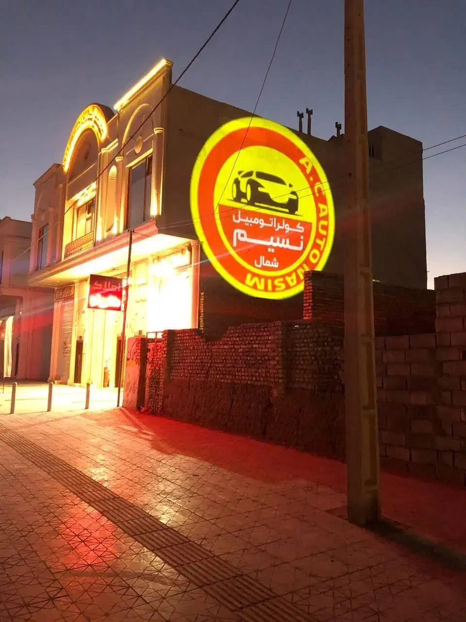 newتابلو led ال ای دی روان تابلوروان نئون|فروشگاه و مغازه|قم, چهل درخت‎|دیوار