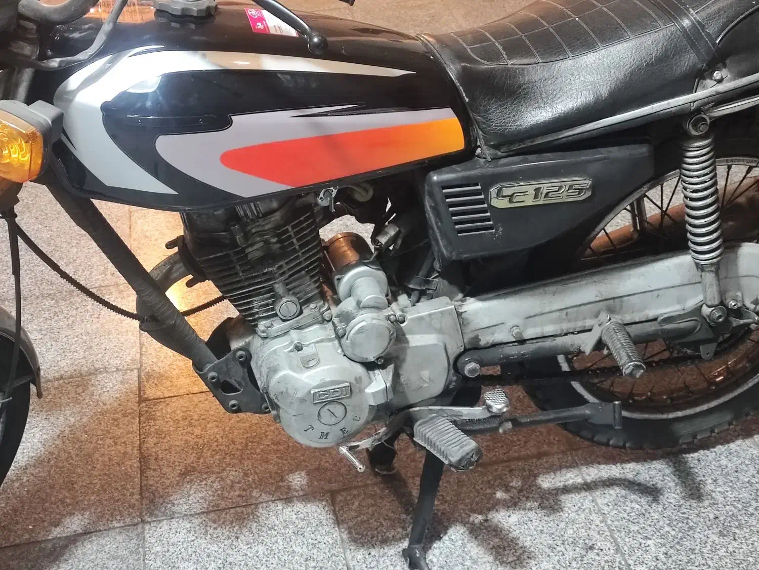 هندا 95 کاربرات استارتی|موتورسیکلت|تهران, تختی|دیوار