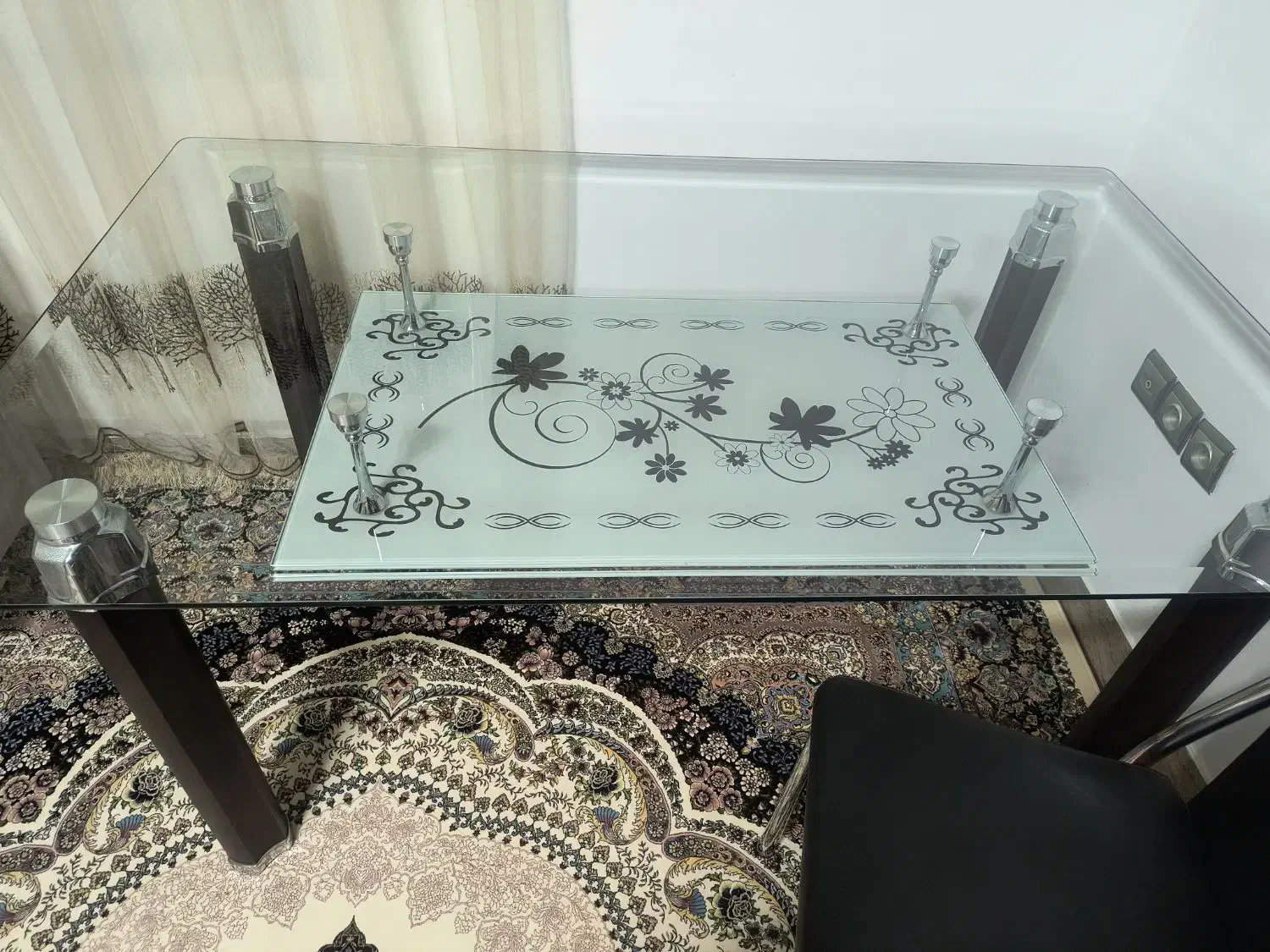 میز نهار خوری|میز و صندلی غذاخوری|سنندج, |دیوار