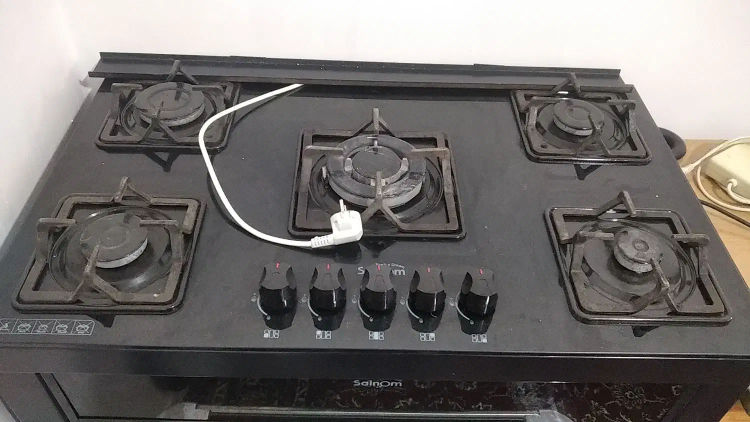 اجاق گاز ۵شعله طرح فر|اجاق گاز و لوازم برقی پخت‌وپز|الیگودرز, |دیوار