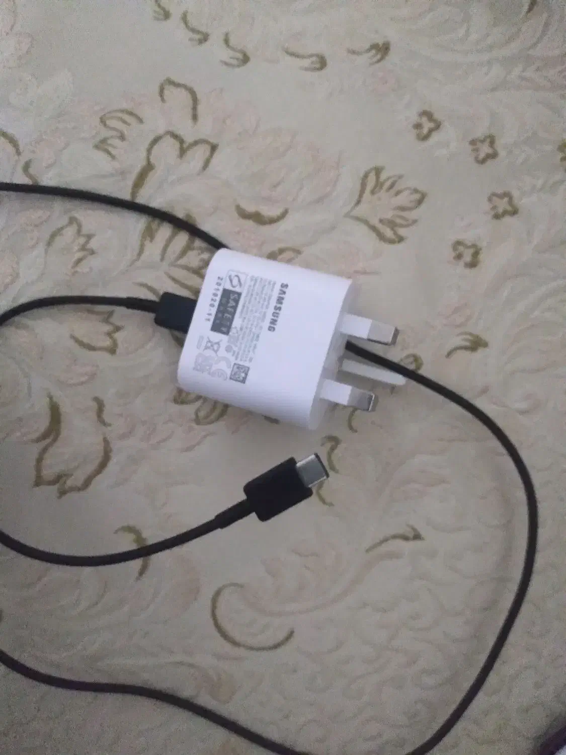 شارژر ۲۵ وات سامسونگ کارتن دار+ معاوضه با هرچی|لوازم جانبی موبایل و تبلت|زابل, |دیوار
