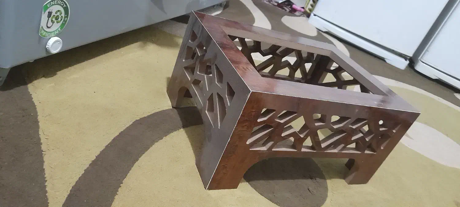 منقل چوبی|کلکسیون اشیاء عتیقه|اهواز, شهرک رزمندگان|دیوار