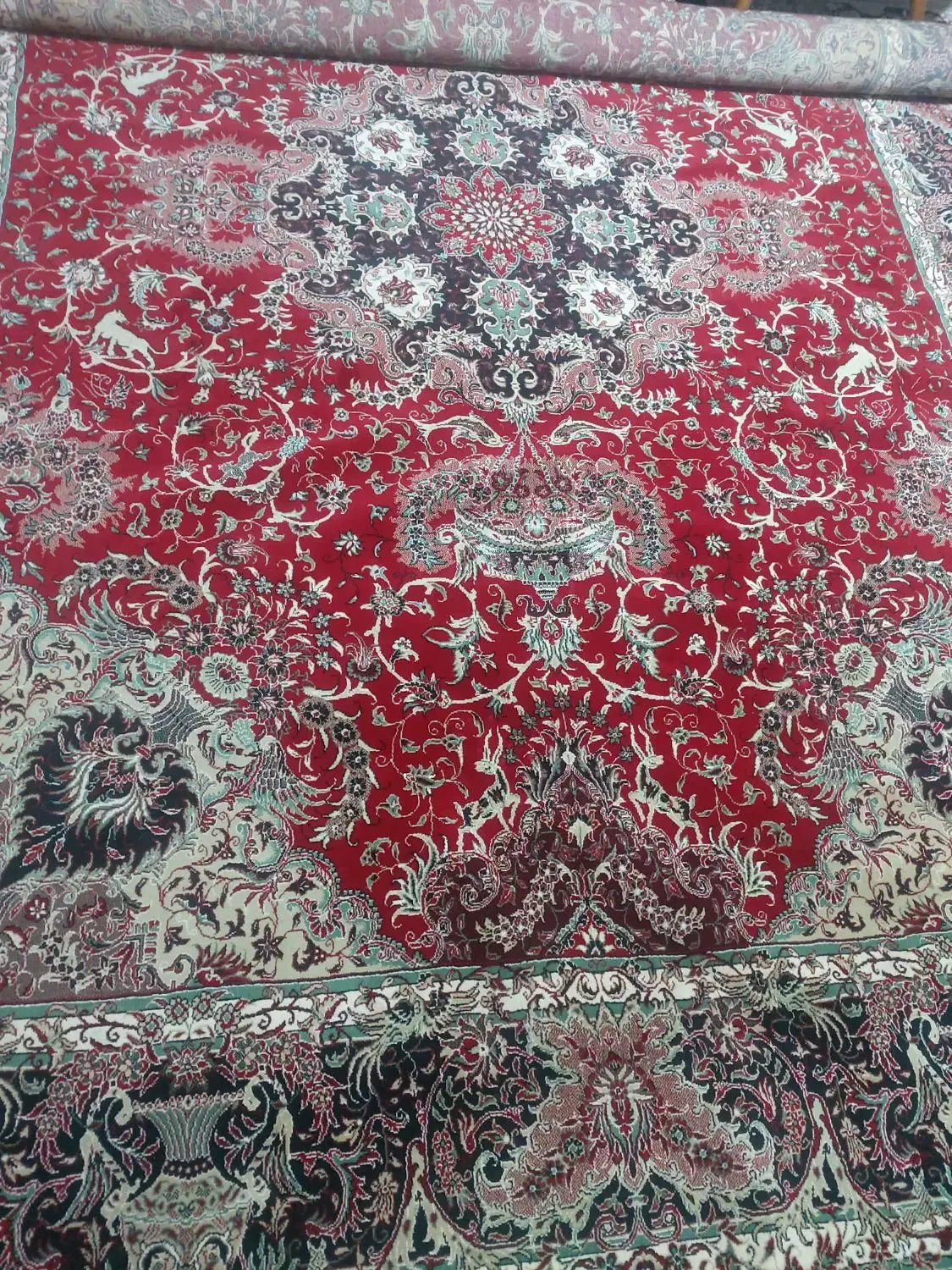 فرش ۱۲متری (۳در۴)|فرش|مهاباد (آذربایجان غربی), |دیوار