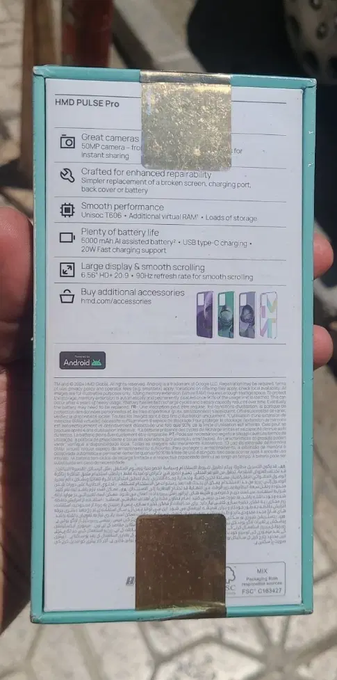 hmd pro pulse 256|موبایل|مشهد, عنصری|دیوار