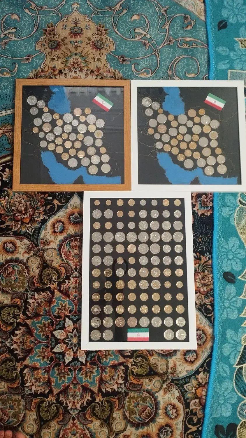 قاب سکه|کلکسیون سکه، تمبر، اسکناس|شیراز, کوشک میدان|دیوار