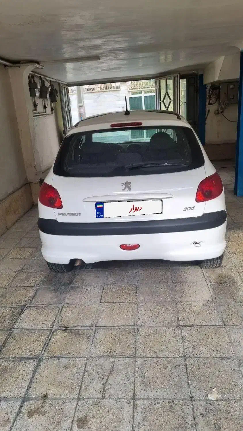 پژو ۲۰۶ پانا تیپ ۳ با رینگ بی رنگ|خودرو سواری و وانت|اسلام‌شهر, مظفریه|دیوار