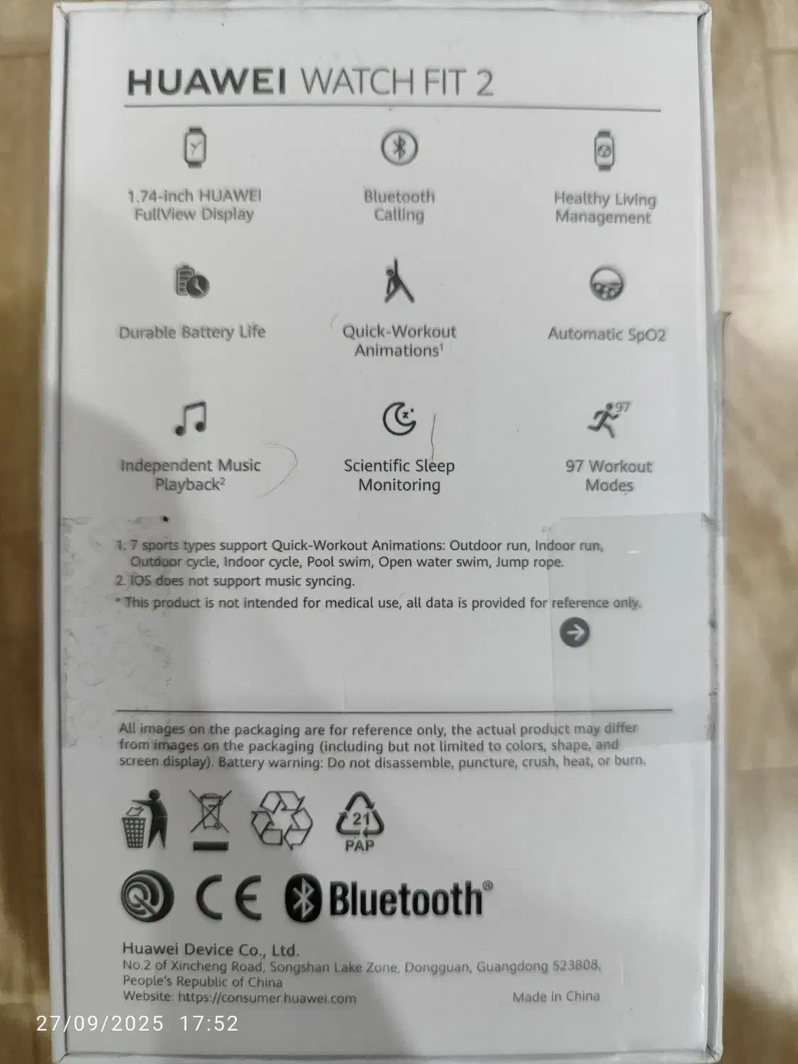 ساعت هوشمند هواوی مدل Smartwatch Fit 2|ساعت|تهران, منیریه|دیوار