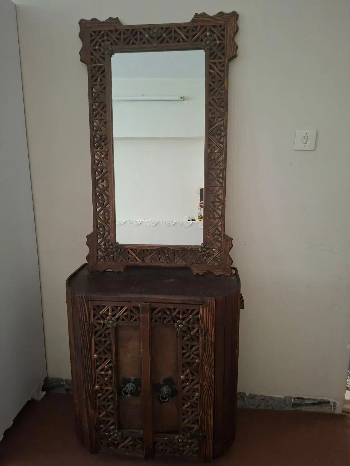 جاکفشی با آینه|جاکفشی، کمد، دراور|خمین, |دیوار