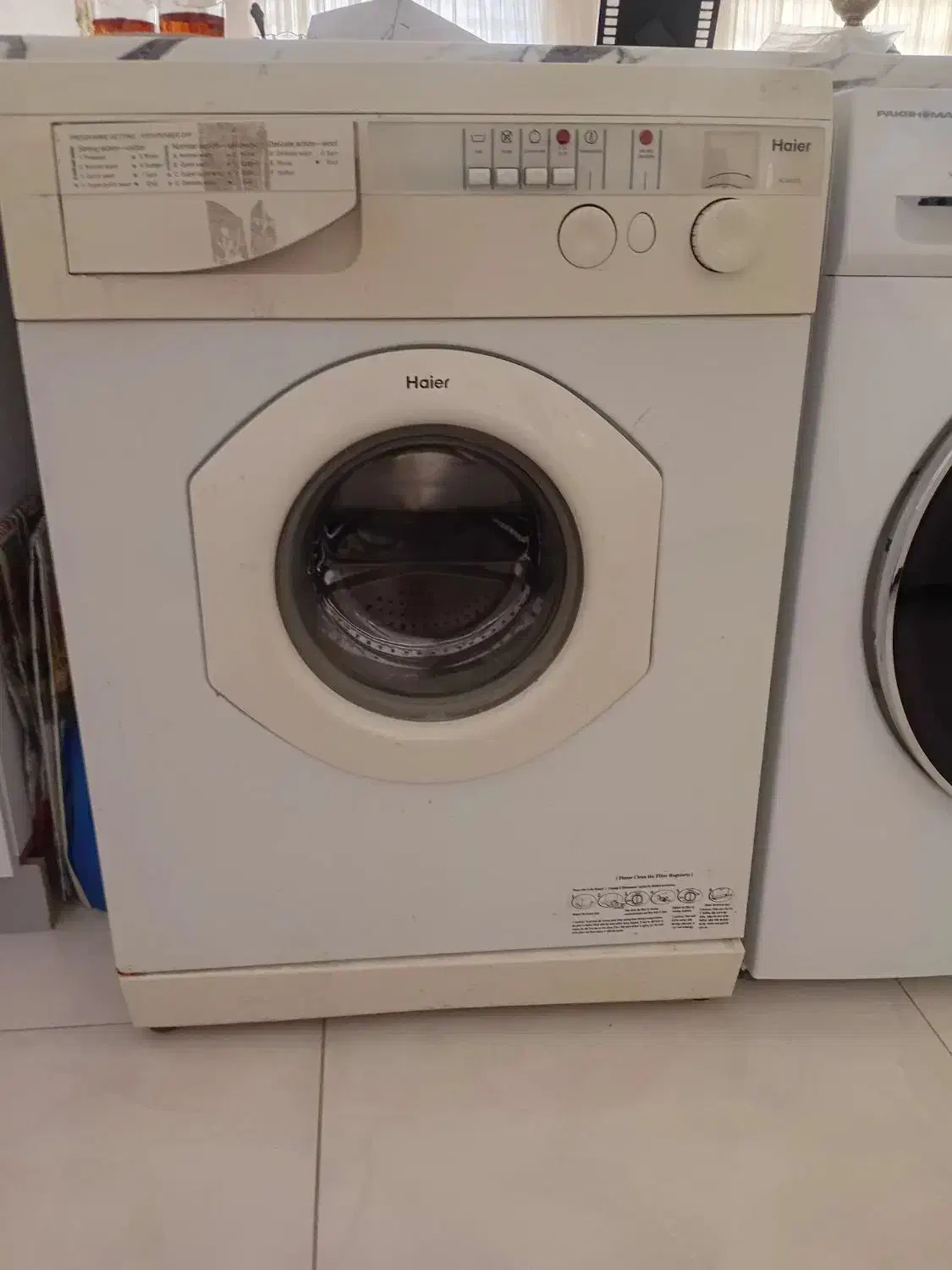 لباسشویی پنج کیلویی حایر|ماشین لباسشویی و خشککن لباس|نهاوند, |دیوار