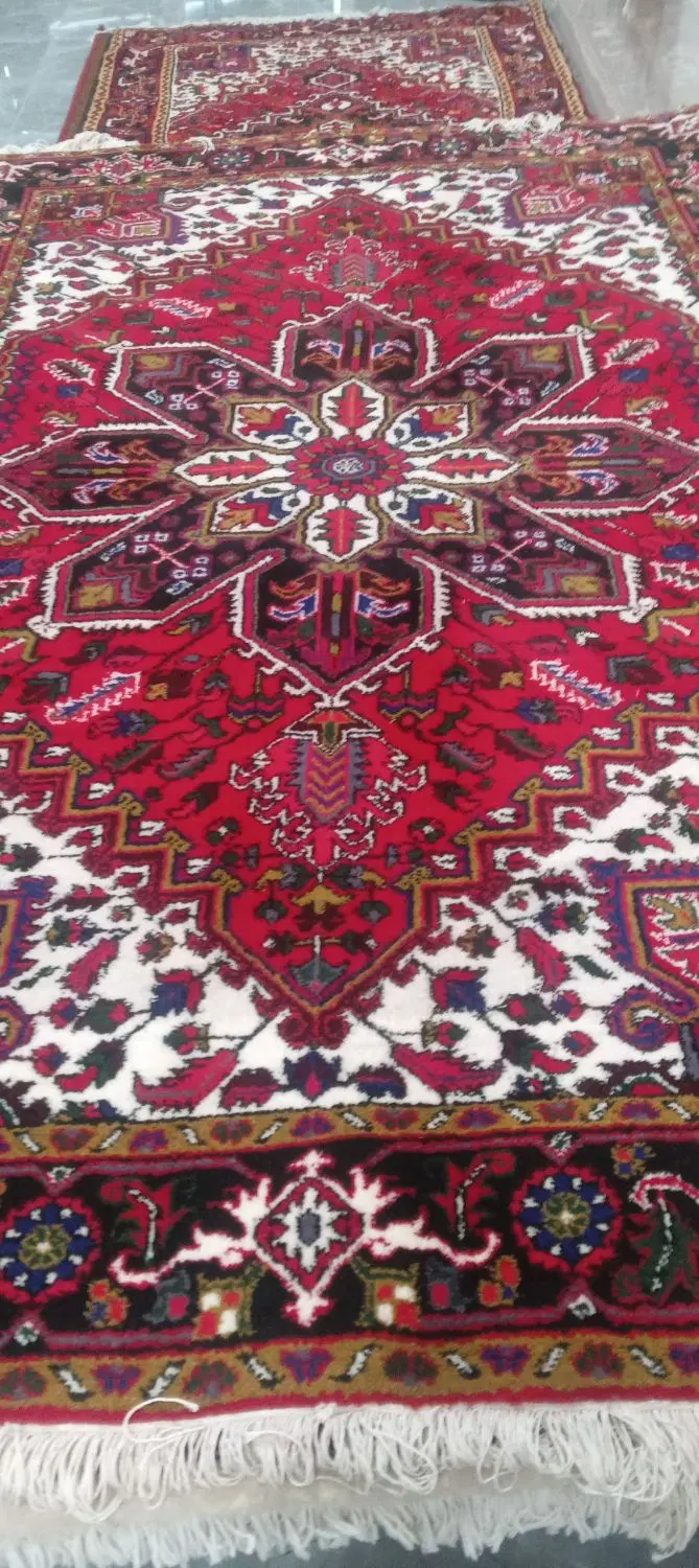 فرش دستباف ۶متری نو یک جفت|فرش|تبریز, |دیوار