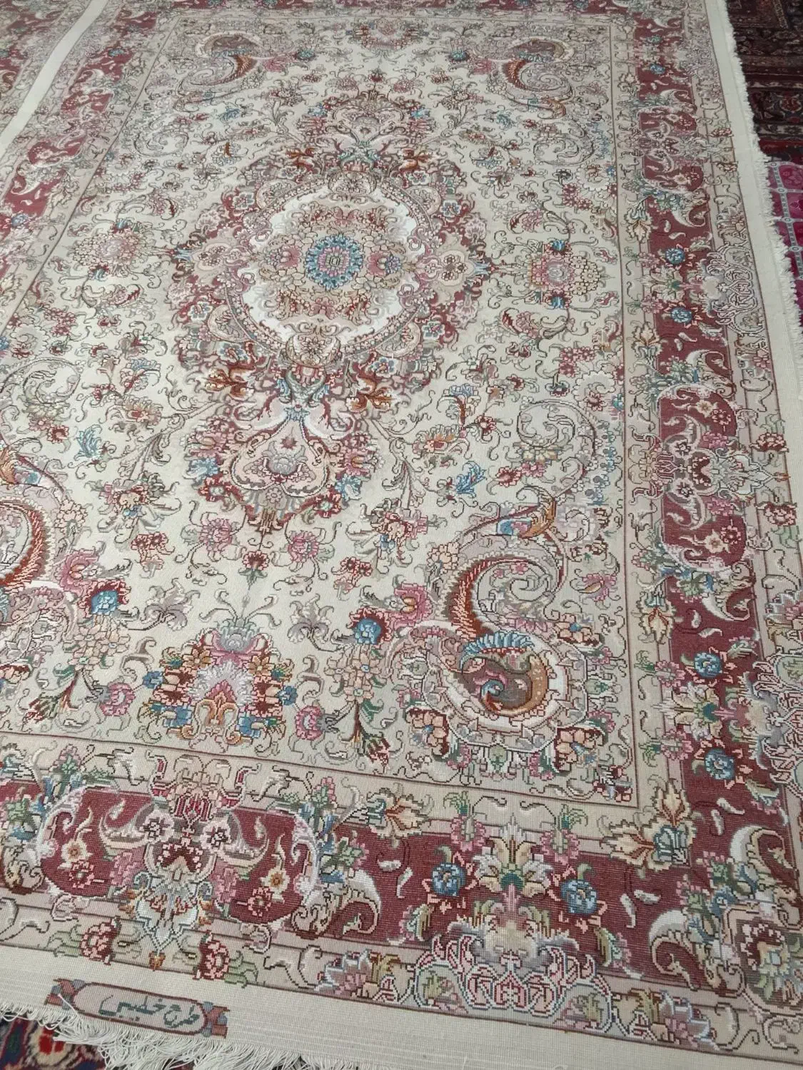 فرش|فرش|قلعه چای, |دیوار